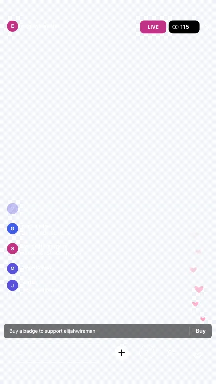 Fake Instagram Live overlay on chroma key for CapCut edits